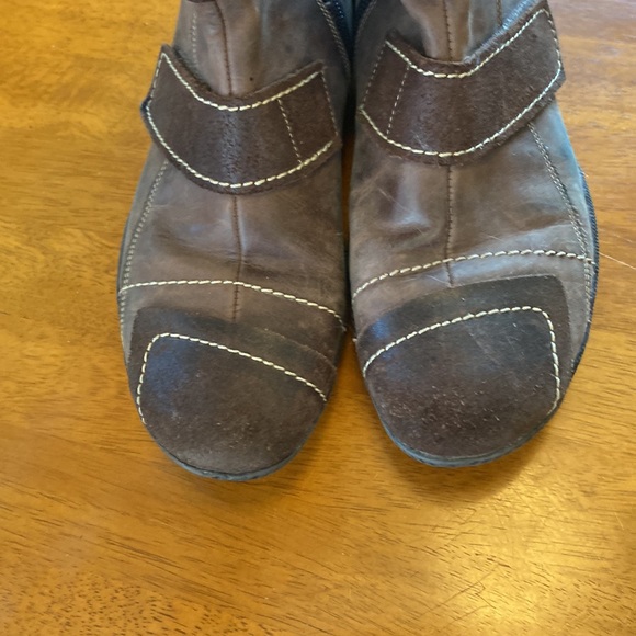 Berne Mev Tall Brown Leather Suede Boots 36 EUC - Picture 3 of 9